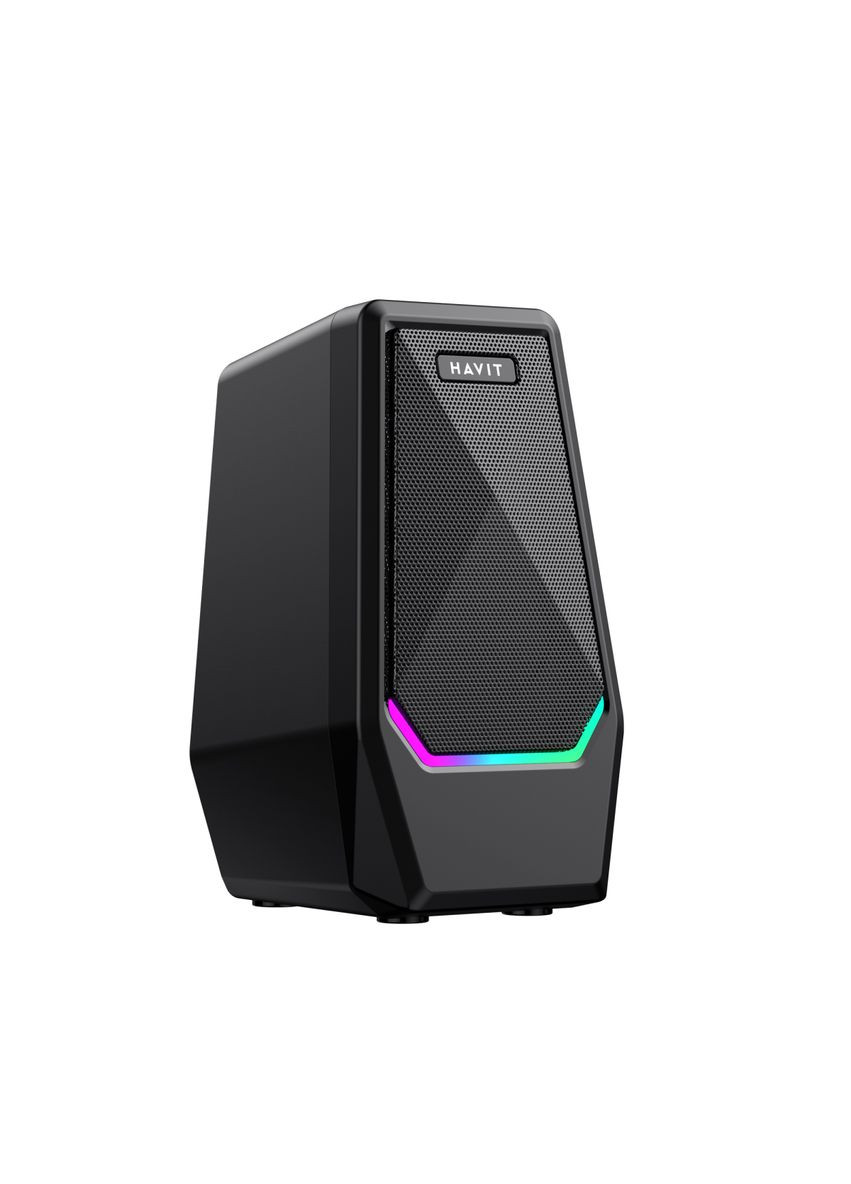 Стерео колонки SK768 USB 10W RGB Black Havit (361440428)