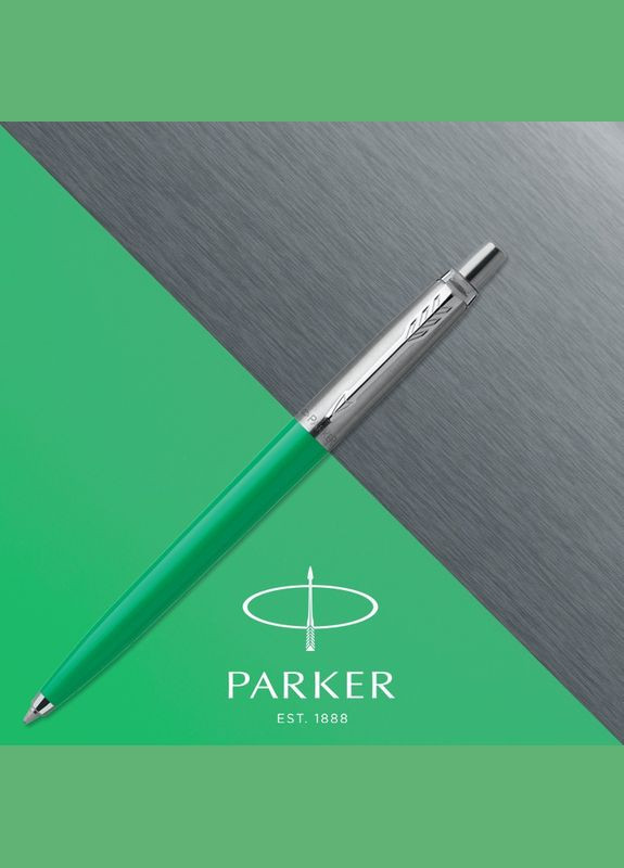 Кулькова ручка Jotter 17 Plastic Green CT BP в Eco упаковці 15 232e Parker (316467743)