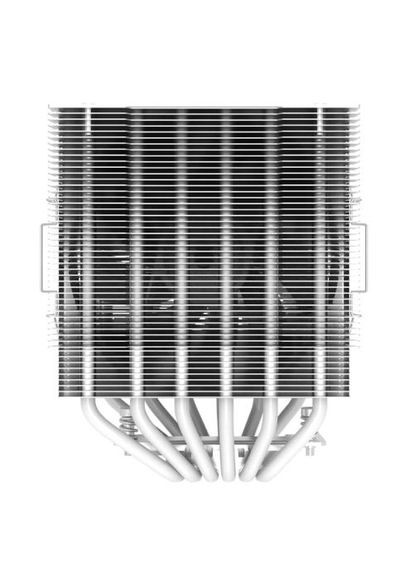 Кулер для процессора Twin 600, White, алюминий/медь, 2x120 мм, Intel 1700/1200/115x, AMD AM5/AM4, до 250 Вт, высота 155 мм GameMax (362215133)