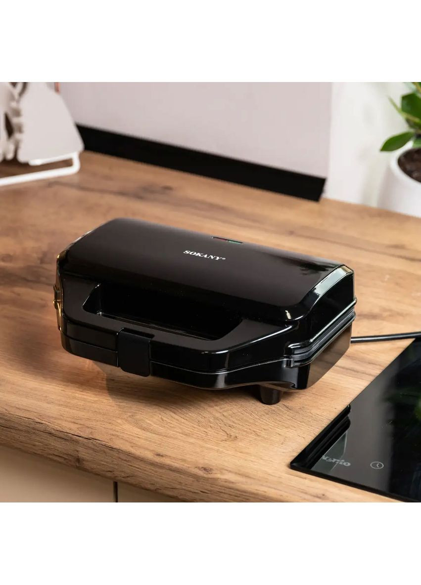 Вафельниця для круглих вафель 850 Вт Sokany (360456970)