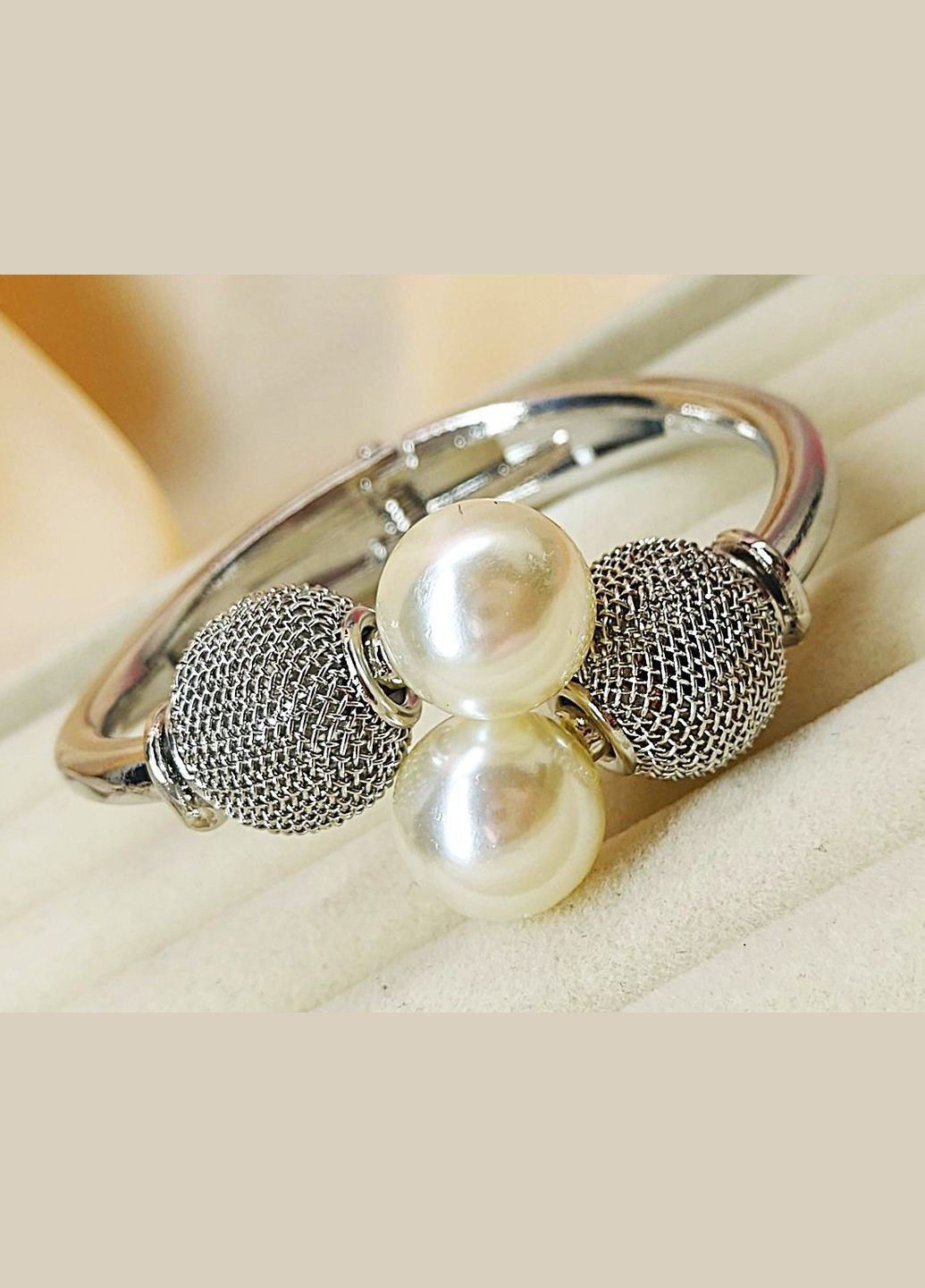 Браслет металевий на механізмі ТОП якість No Brand (342116486)