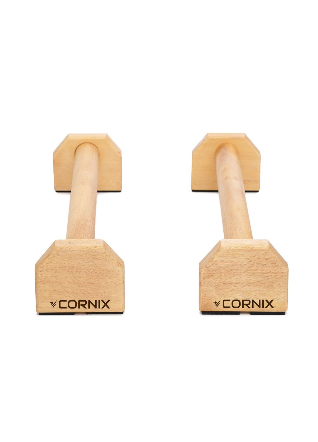Упори для віджимань (паралетси) 50 см дерев'яні, подовжені XR-0382 Cornix (338098026)
