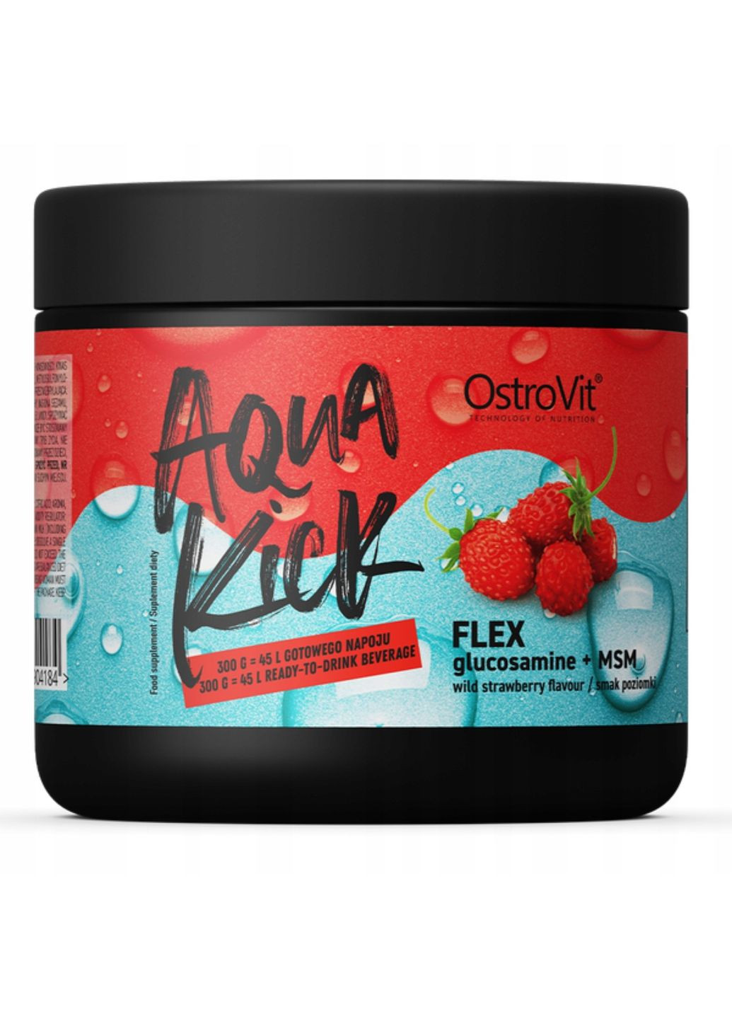 Комплекс для восстановления суставов Aqua Kick Flex 300 gr (wild strawberry) Ostrovit (296508440)
