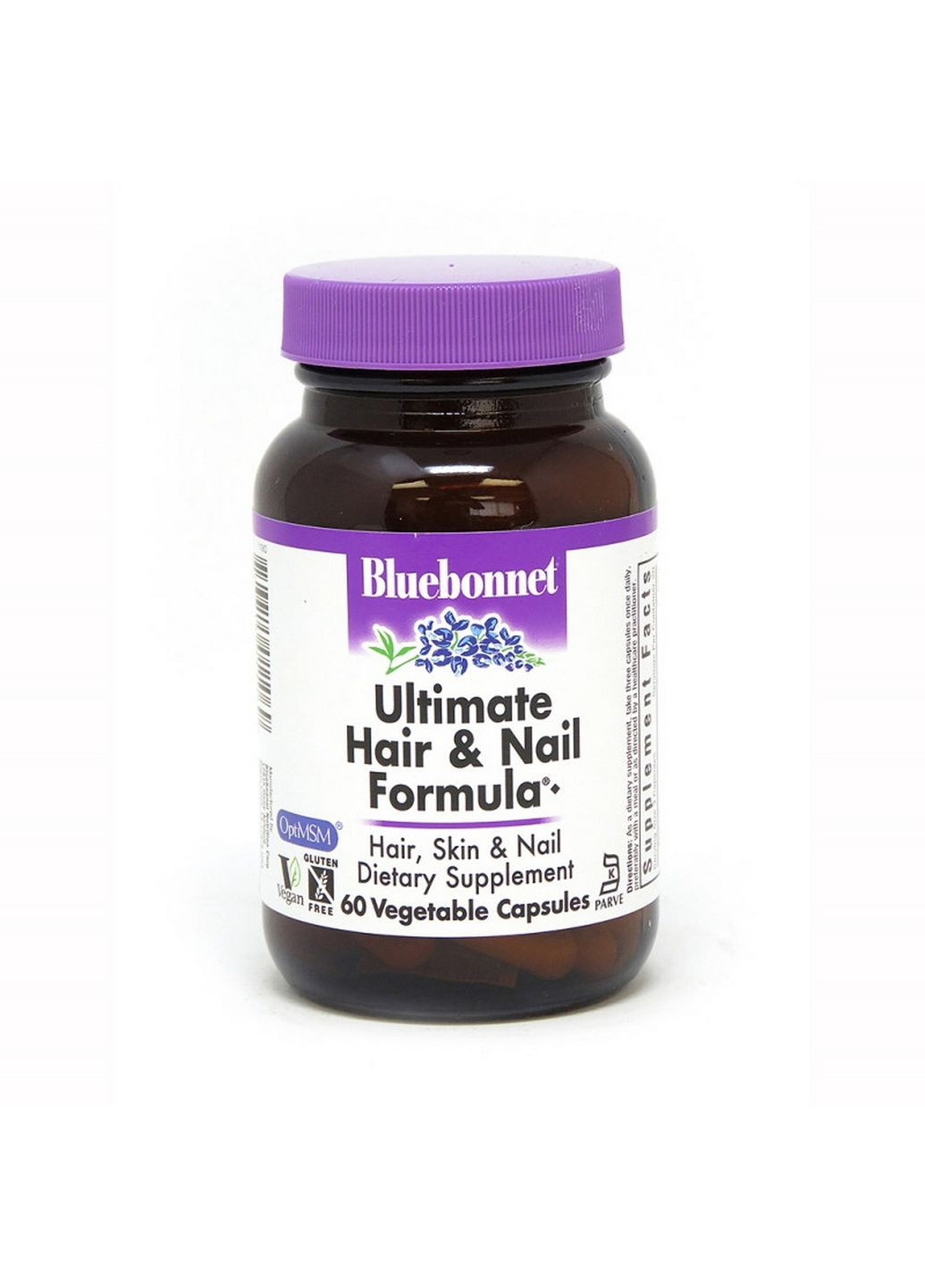 Вітаміни та мінерали Bluebonnet Ultimate Hair and Nail Formula, 60 вегакапсул Bluebonnet Nutrition (293482350)
