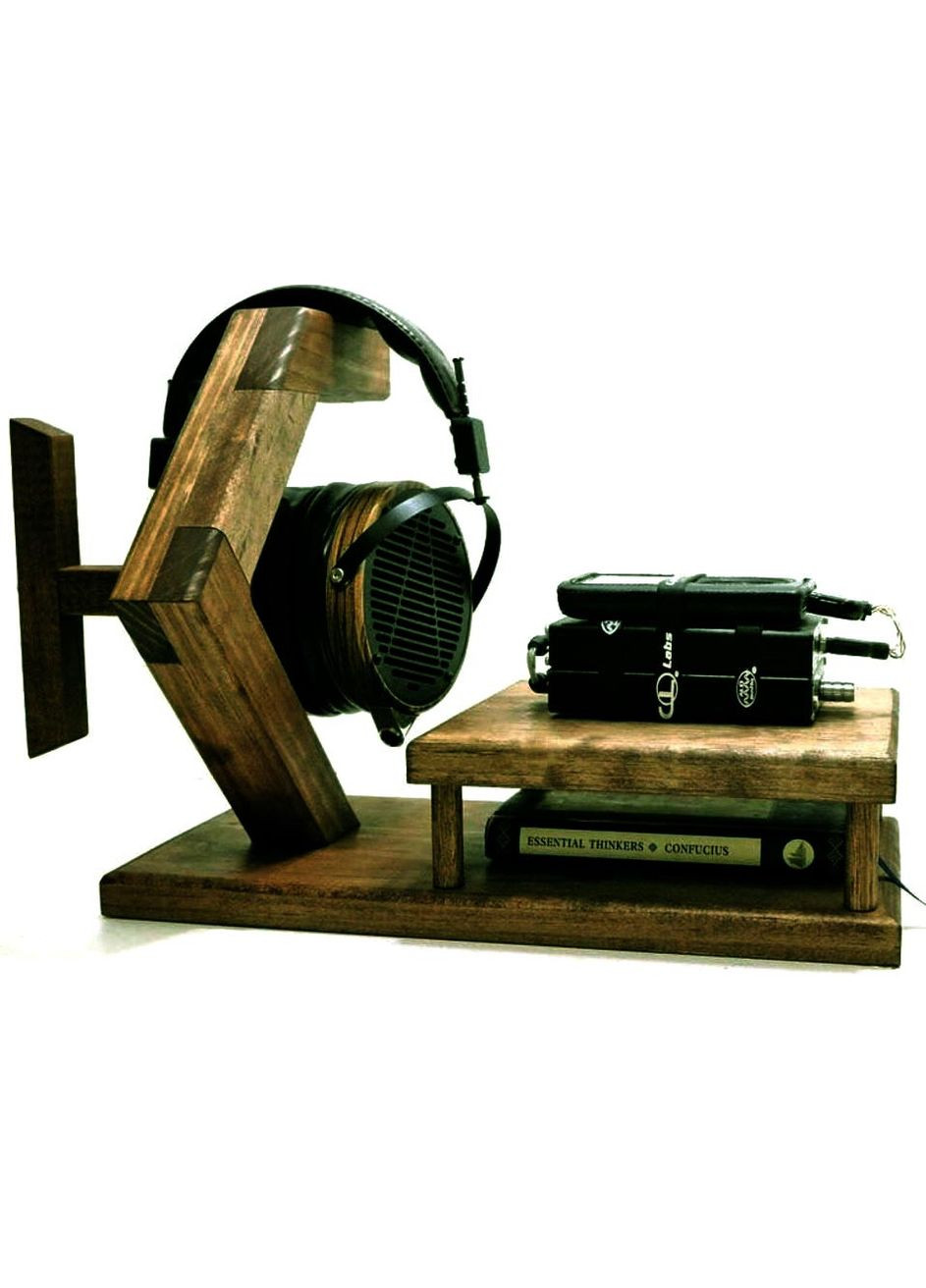 Стійка для навушників з дерева Лойд мускат (НУП-006007) No Brand (328414466)