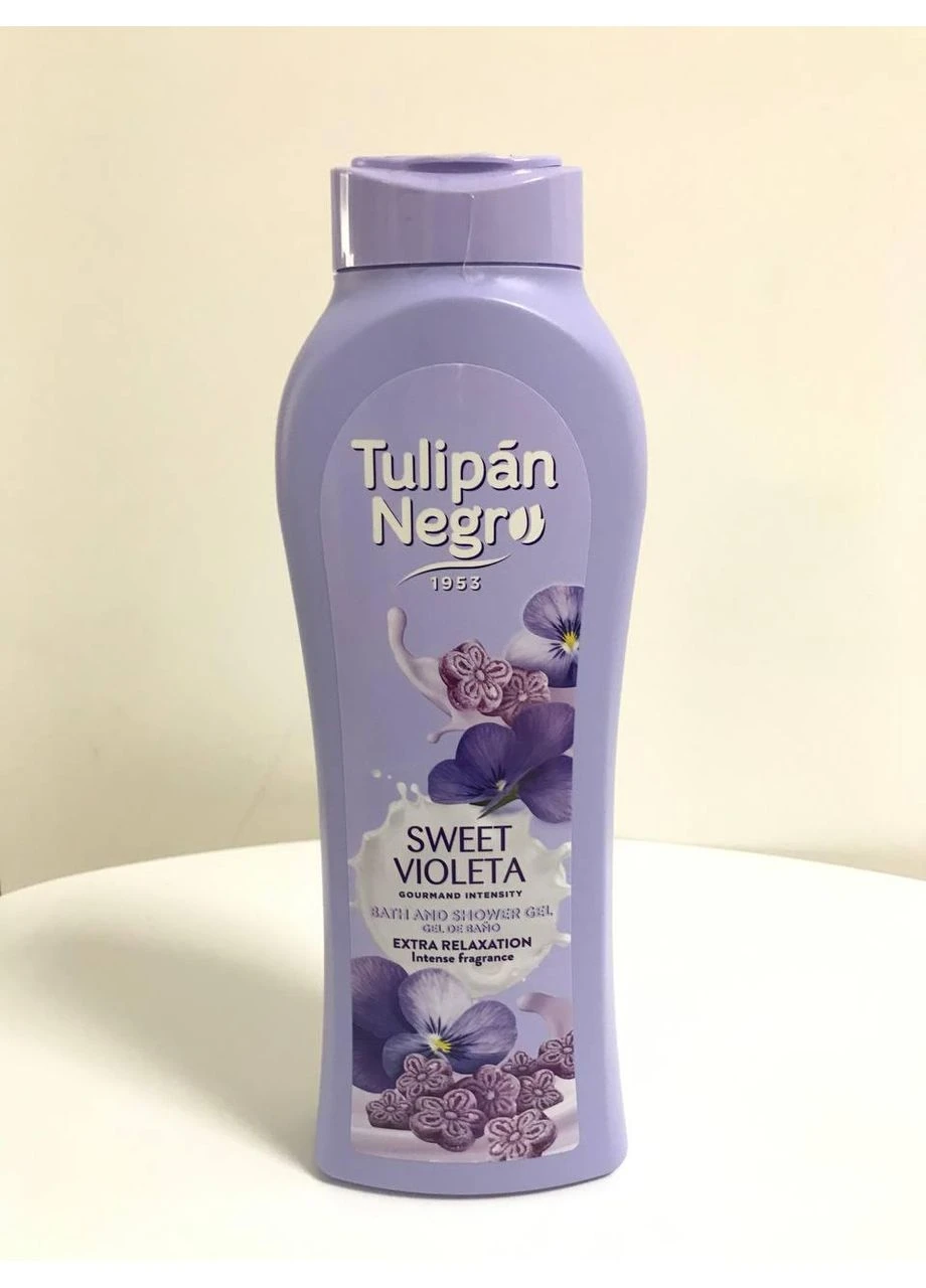 Гель для душа "Сладкая фиалка" Shower Gel 650 мл Tulipan Negro (371140555)