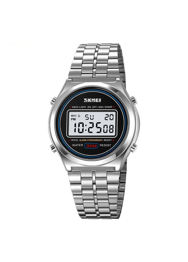 2146SI Silver электронный сasual Skmei (323201555)