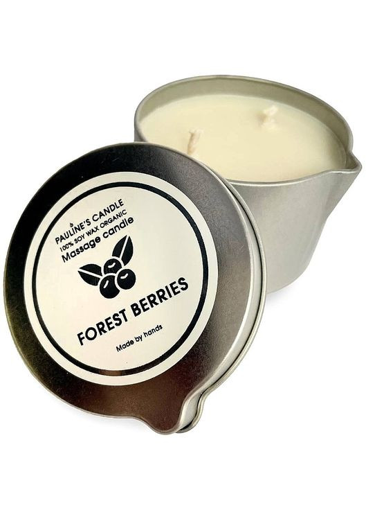 Массажная свеча "Лесные ягоды" - Forest Berries Manicure & Massage Candle 100ml (1171566-124954) Pauline's Candle (369134396)