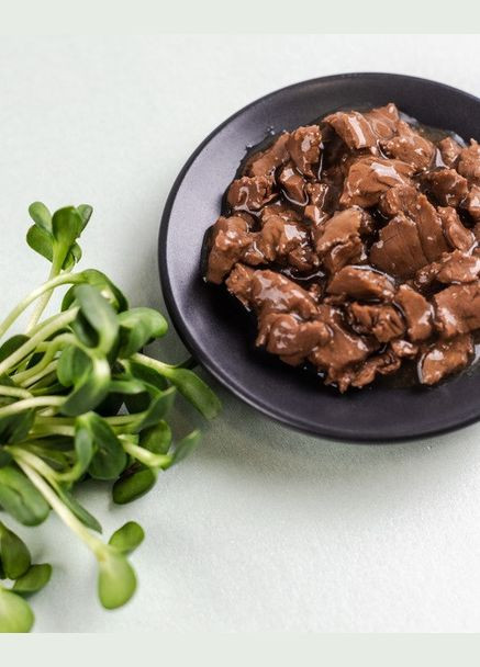 Влажный корм для взрослых кошек, кусочки ягненка со свеклой в соусе 22х85г Savory (299766384)