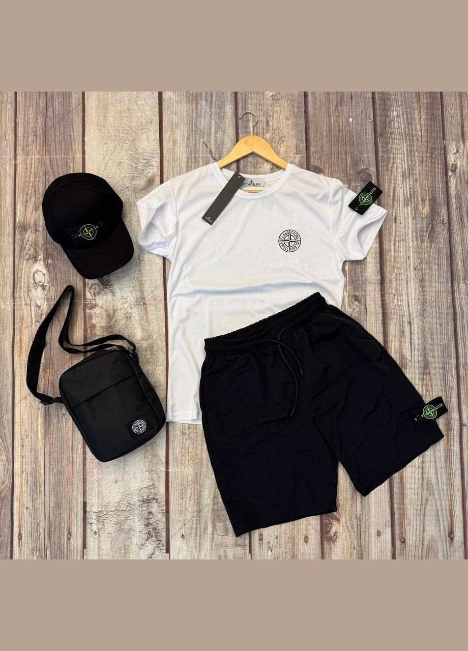👉Шорти + футболка + сумка + кепка No Brand (338412970)
