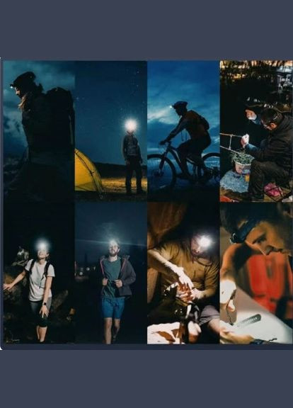 Налобный фонарь перезаряжаемый 7 LED F-T26 MJX (297707792)