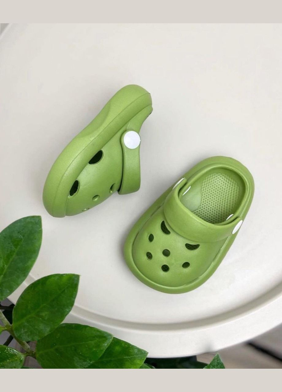 Дитячі крокси зелені 558 No Brand (316631177)