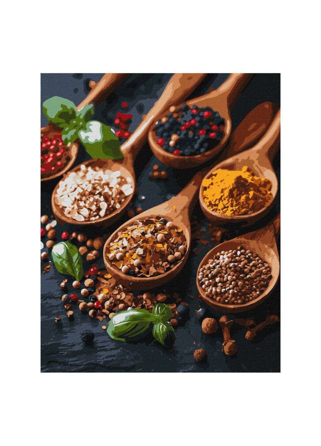 Картина по номерам "Аромат специй" ©art_selena_ua, 40х50 см, KHO5688 IDEYKA (307802432)