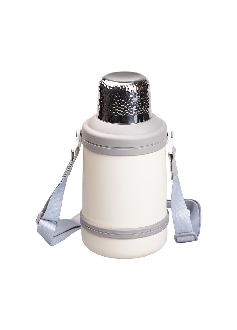 Термос Vacuum Cup 1.5 літра з ремінцем та складаною ручкою HP-14-21W Yiwu (372716328)