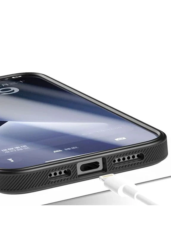 Чехол-накладка для Apple iPhone 14 Pro TPU+PC черный 6.1" No Brand (402062969)