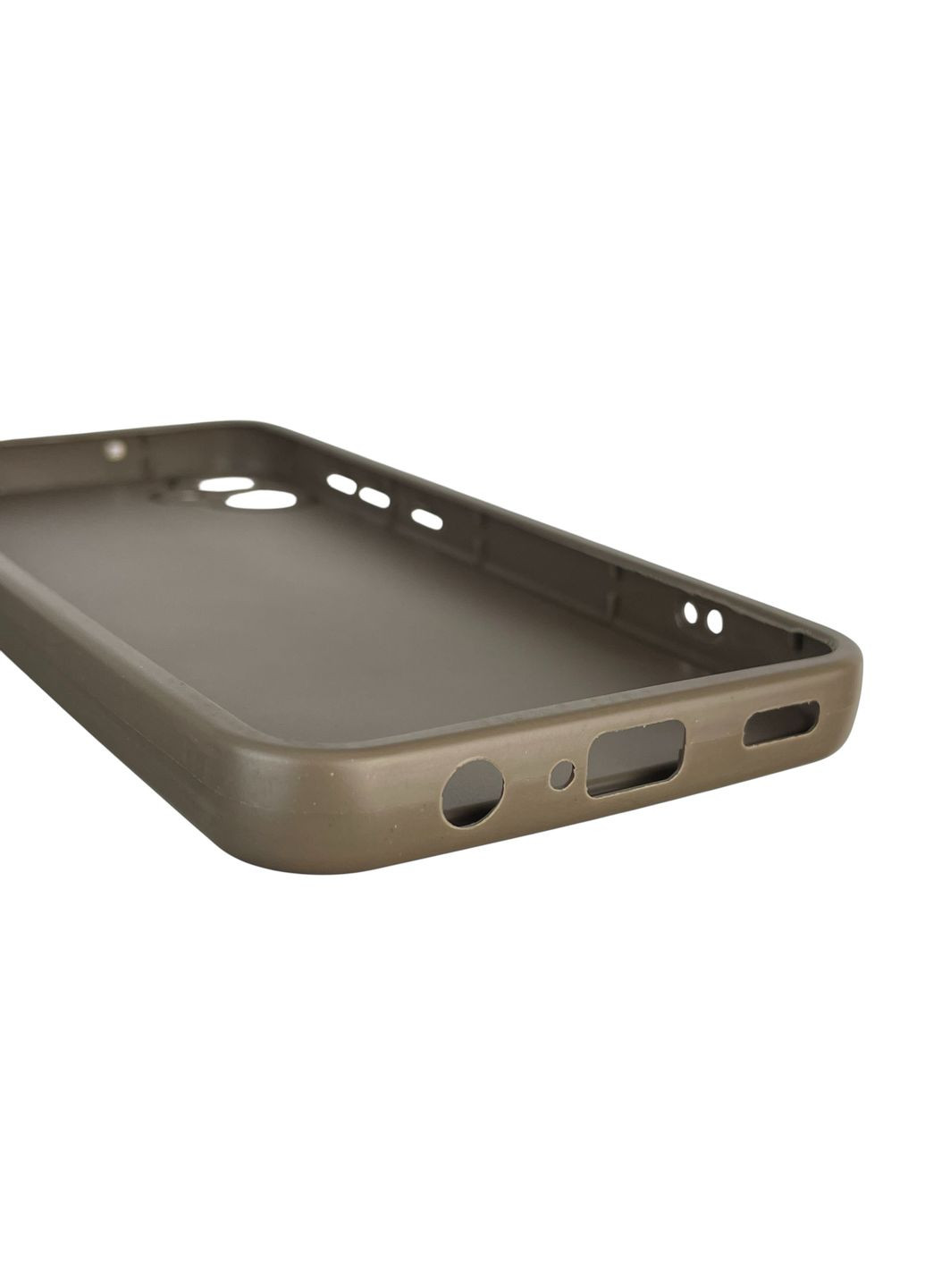 Чохол силіконовий Soft Touch для Galaxy A05 (SM-A055) коричневий (Повний захист камери) Samsung (366390189)