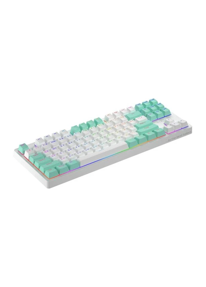 Клавиатура Rockfall 2 Mecha Signature Edition USB White/White/Mint (HTK-521-WWM) Hator (315362964)