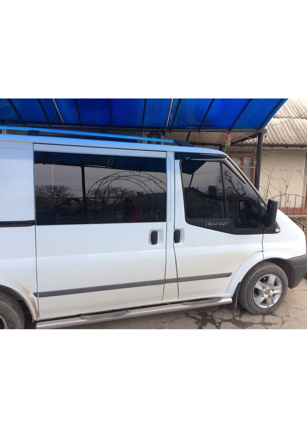Рейлінги Пластикові кінцевики для Ford 2000-2014 рр Digital Designs Transit (389781178)