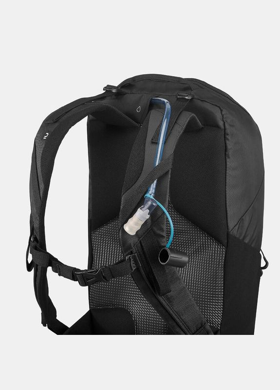 Женский Туристический Рюкзак MH100 20л 48 х 23 х 17,5 см Черный Совместимые с Питьевой Системой Quechua (342966980)