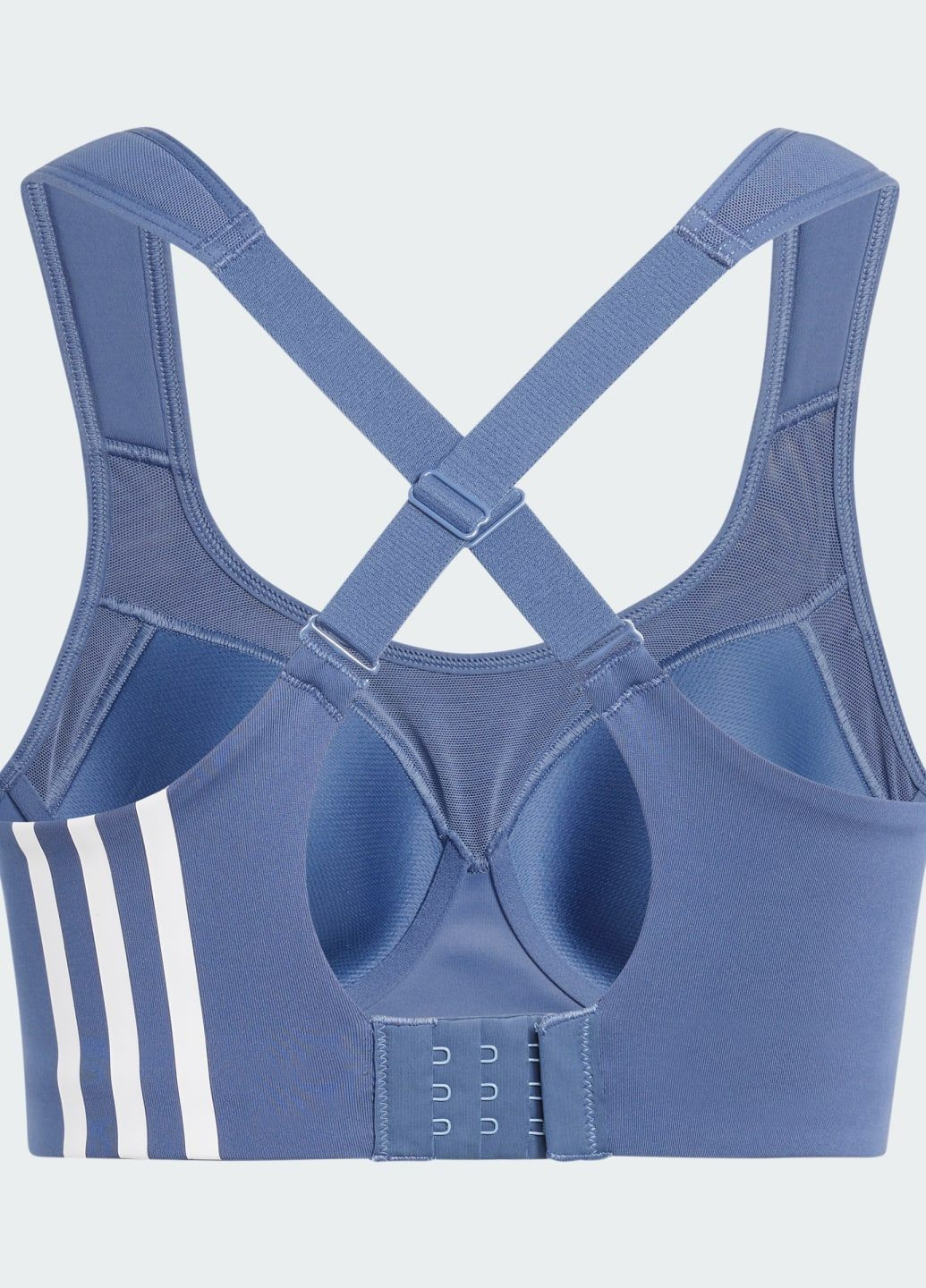 Синий спортивный бра tlrd impact training high-support adidas