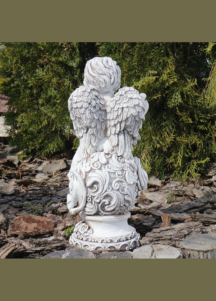 Ангел с светящейся арфой 34 см (СП5054 св) Гранд Презент (282743593)