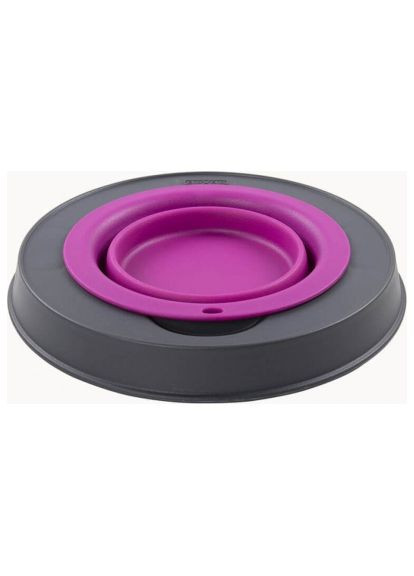 Посуда для собак Миска одинарная на сложной подставке-большая 960 мл пурпурная (0084297309107) Dexas Миска одинарна на складній підставці-велика 960 мл (366694128)