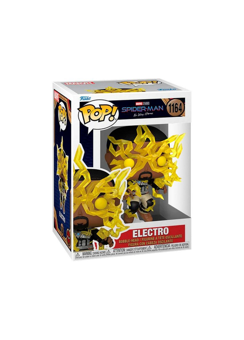 Игровая фигурка POP! cерии Человек-паук Spider-man: НПД - Электро Electro (67604) Funko (342752723)