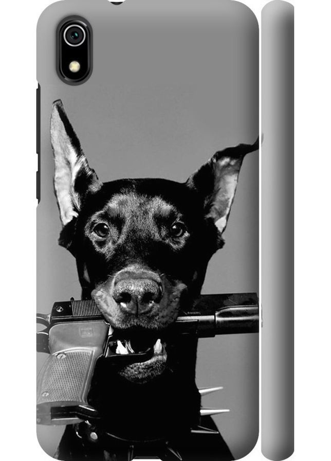 3D пластиковый матовый чехол 'Доберман' для Endorphone Xiaomi Redmi 7A (282619065)