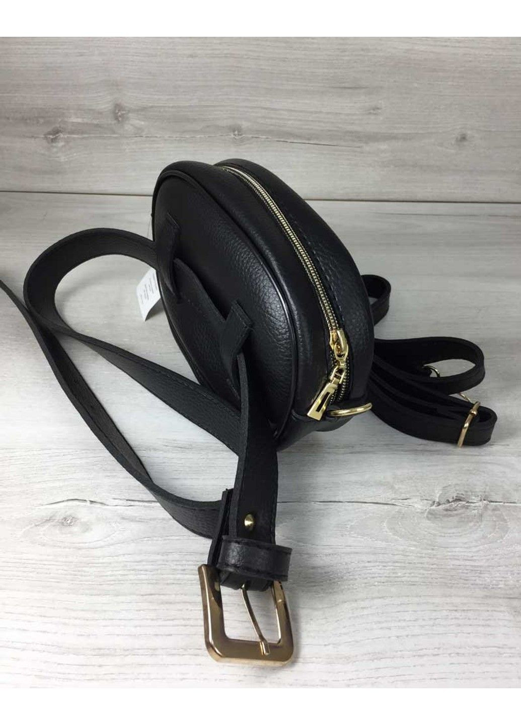 Жіноча сумка на пояс клатч Оксамит синій WeLassie (315688577)