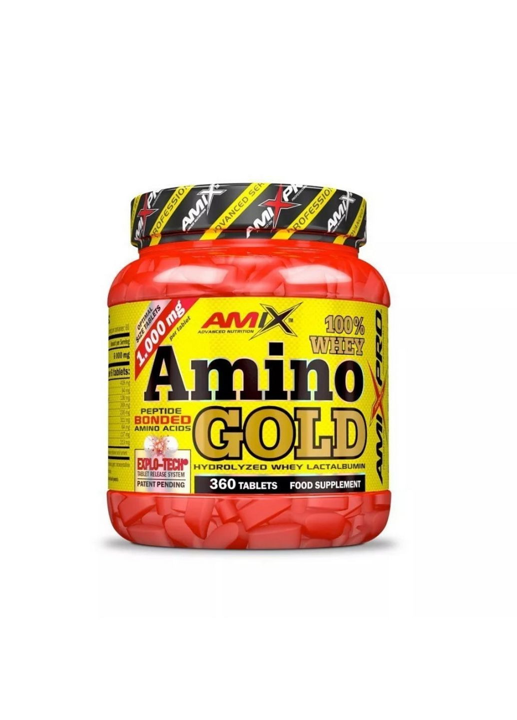 Амінокислота Nutrition Amino Whey Gold, 360 таблеток Amix Nutrition (293416280)