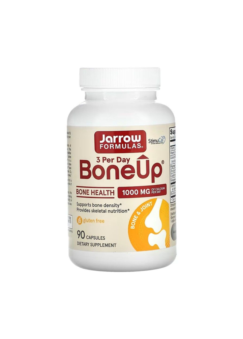BoneUp 3 в день, 1000 мг, 90 капсул Jarrow Formulas (349821157)