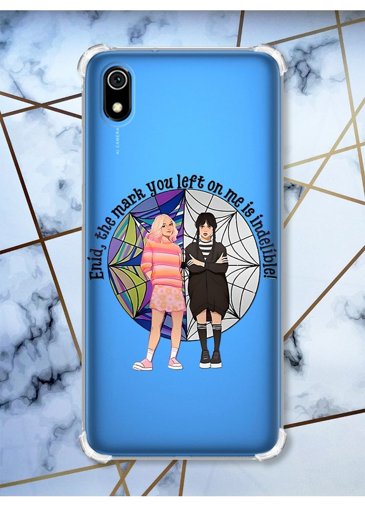 Чохол з потовщеними кутами для Xiaomi Redmi 7A Дівчата з Венздей (принт 211) Creative (359500691)