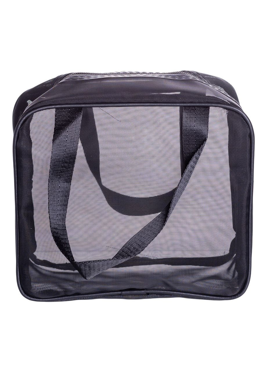 Набір прозорих жіночих косметичок для дому 3 (шт) Чорний HP-16-5K Yiwu (370974201)