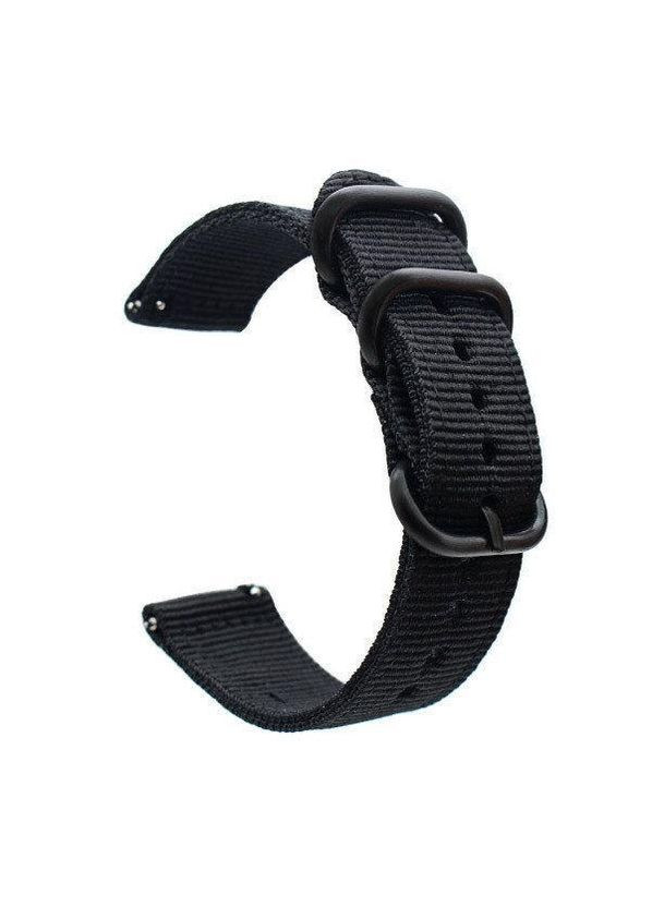 Нейлоновый ремешок Traveller для часов Xiaomi Amazfit GTR 47 mm - Black Primo (333720292)