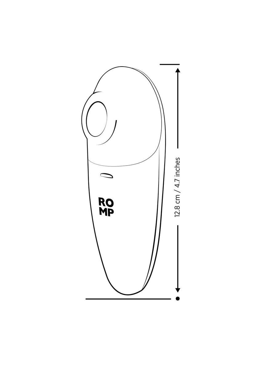 Недорогой вакуумный стимулятор Switch X, 6 режимов, работа от батареек Romp (303895422)