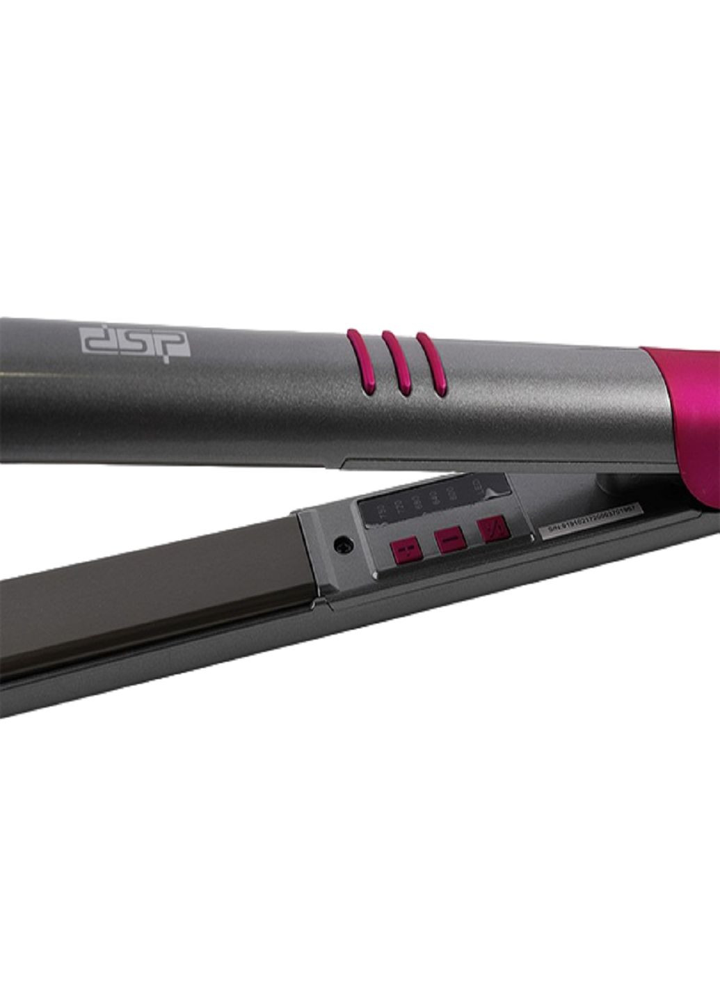 Утюжок для волос 10217 с регулировкой температуры 38 Вт Серый DSP (302243288)