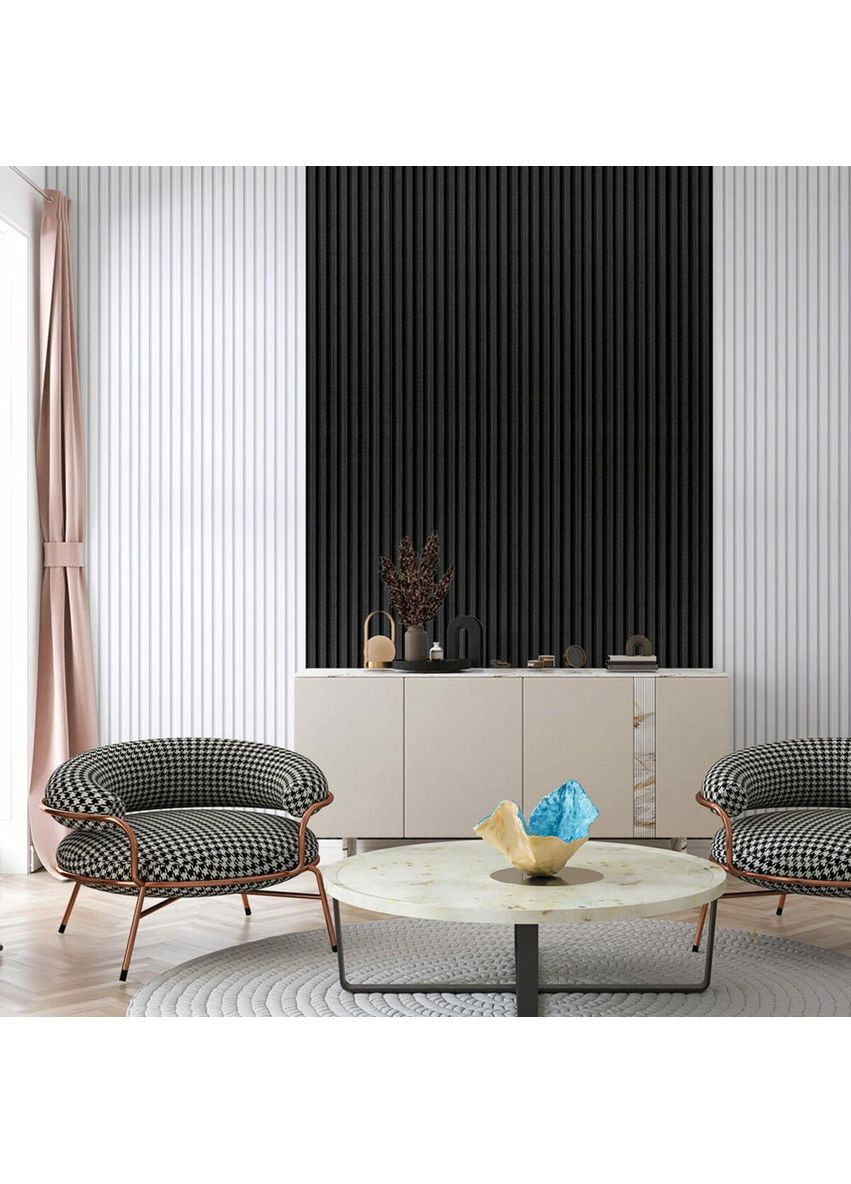 Рельс декоративный WPC стеновой 3000х160х23мм Антрацит SW-00001532 Sticker Wall (354662526)