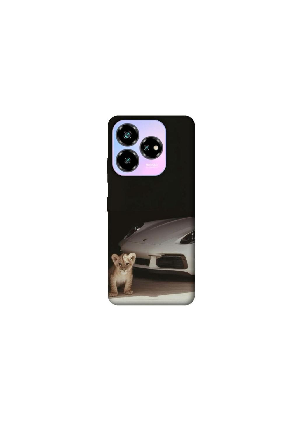 Чохол на ZTE Nubia V60 Porsche white Frontalka (363891680)