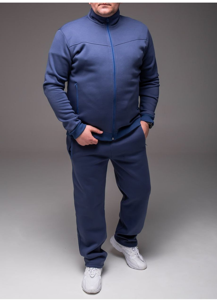Костюм чоловічий спортивний утеплений батал No Brand (371367806)
