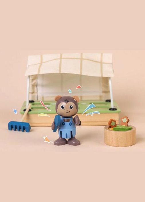 Дерев'яний розвиваючий набір Органічна теплиця E3416 для юних садівників Hape (317450529)