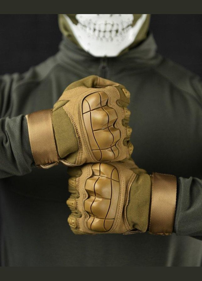 Тактические перчатки штурмовые полнопалые 3XL No Brand (292144714)