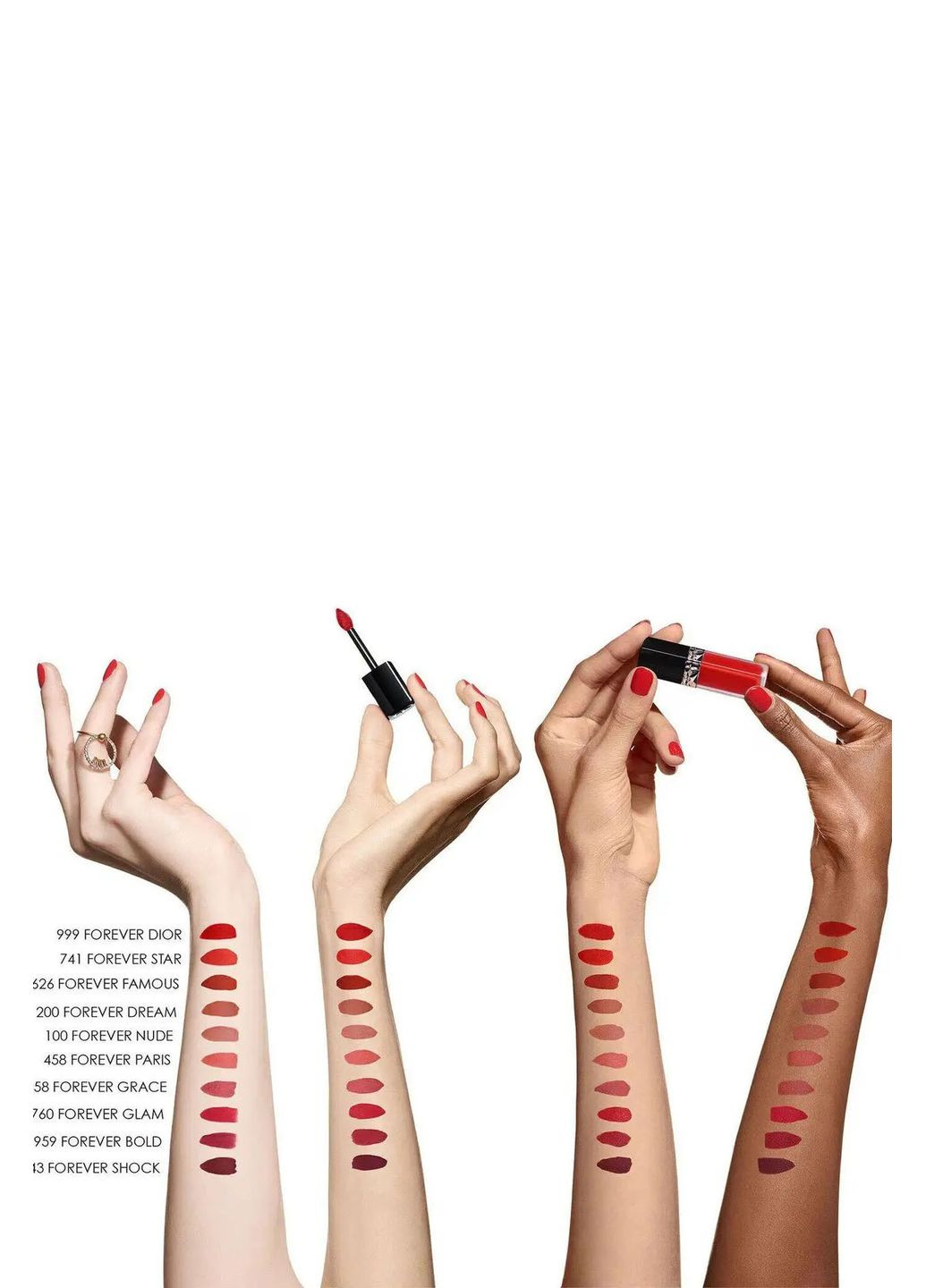 Рідка матова помада Rouge Forever Liquid, 300 Forever Nude Style 6 мл Dior (347639887)