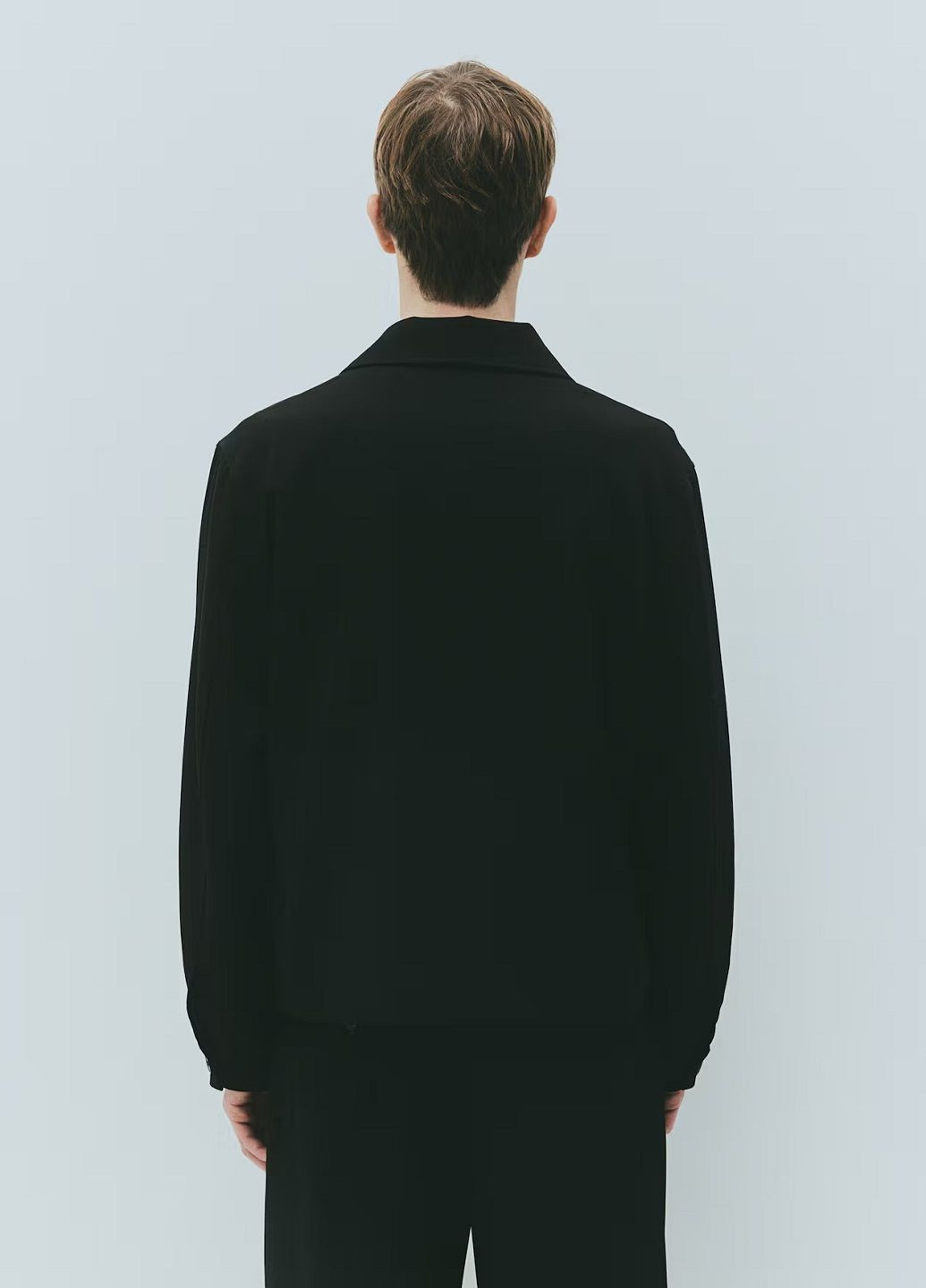 Чорна демісезонна куртка H&M