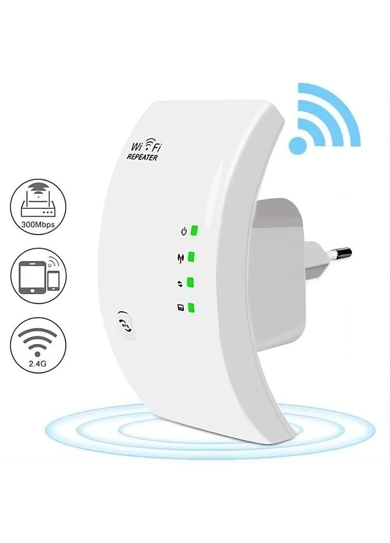 Ретранслятор XON ReLink X300R3 300Мбіт/с 2.4ГГц Білий (CNRWSW020003W 5528) XON E-Tech (371807391)