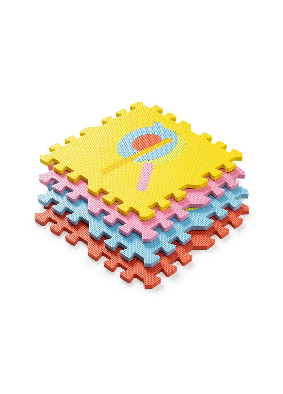 Детский коврик-пазл с бортиками Toys 30x30 EVA - 25 частей WCG (346531361)