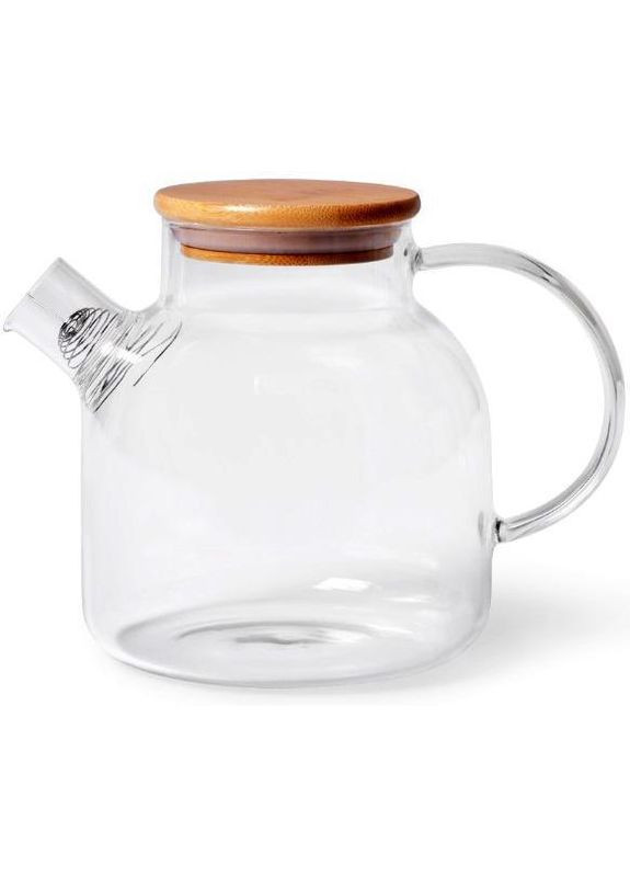 Чайник заварювальний Shamsi Gunfu 1.2л скляний з металевим ситом Fissman (330139268)