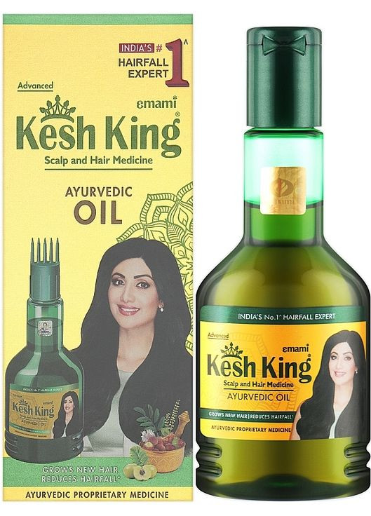 Аюрведическое масло для кожи головы и волос 100ml (1231889-31016868) Kesh King (369563767)