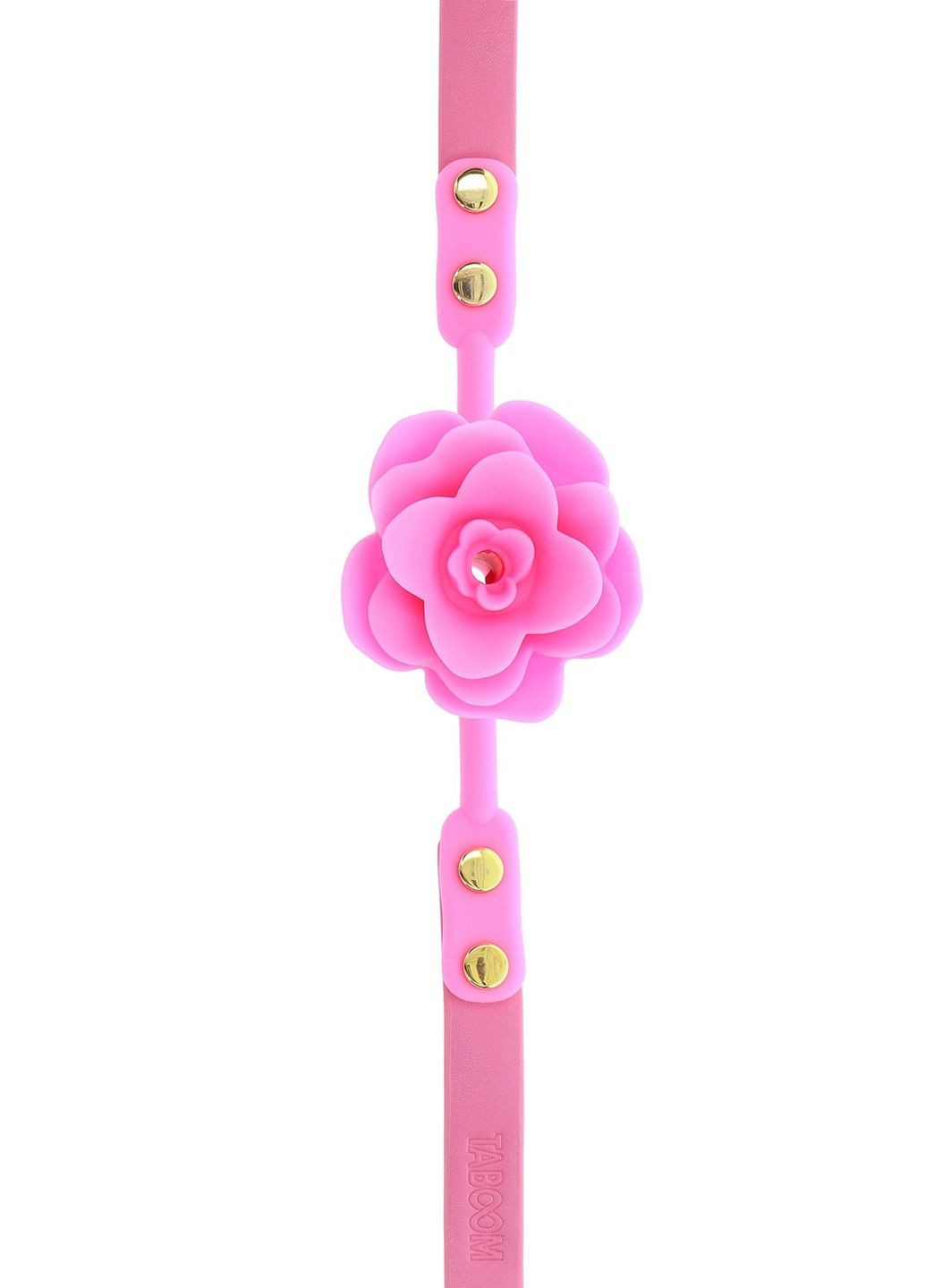Кляп силиконовый Розочка Rose Ball Gag, розовый Taboom (298126792)