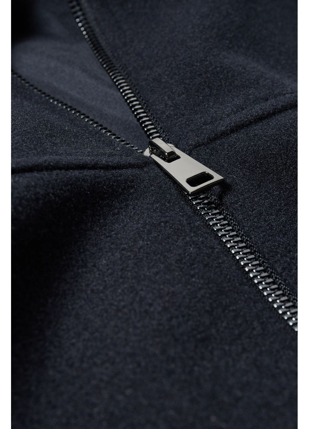 Темно-синє демісезонне Пальто з капюшоном C&A