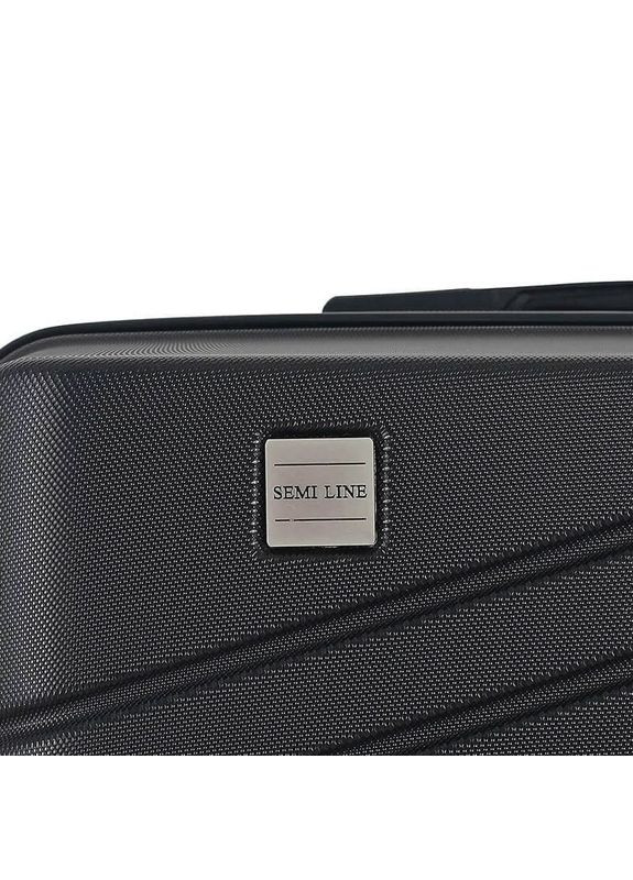 Чемодан 24" M 61л Black (DAS302975) Semi Line (350915924)